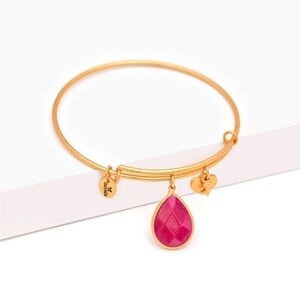 Chrysalis Ruby Jade Bracelet